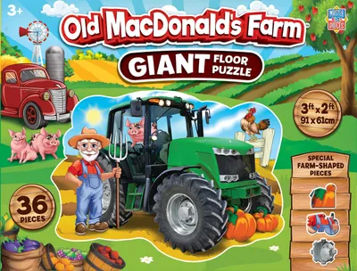 Old MacDonald's Farm Puzzle - 36pc Floor Puzzle