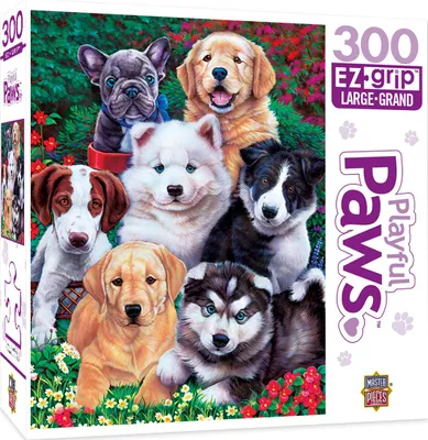 Playful Paws - Fluffy Fuzzballs - 300pc EzGrip Puzzle