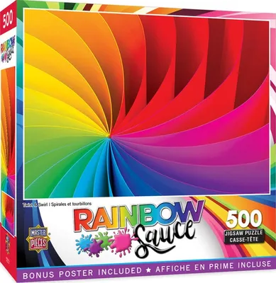 Rainbow Sauce - Twist and Swirl - 500pc Puzzle