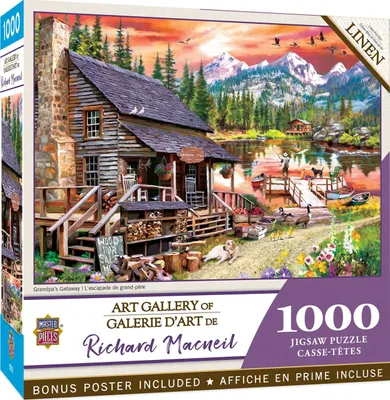Richard Macneil Art Gallery - Grandpa's Getaway - 1000pc Puzzle