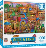 Seek & Find - Arabian Nights - 1000pc Puzzle