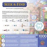 Seek & Find - Secret Toy Heaven - 1000pc Puzzle