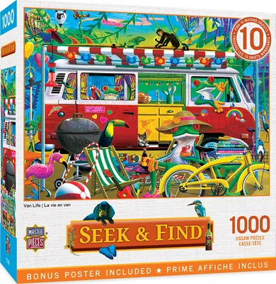 Seek & Find - Van Life - 1000pc Puzzle