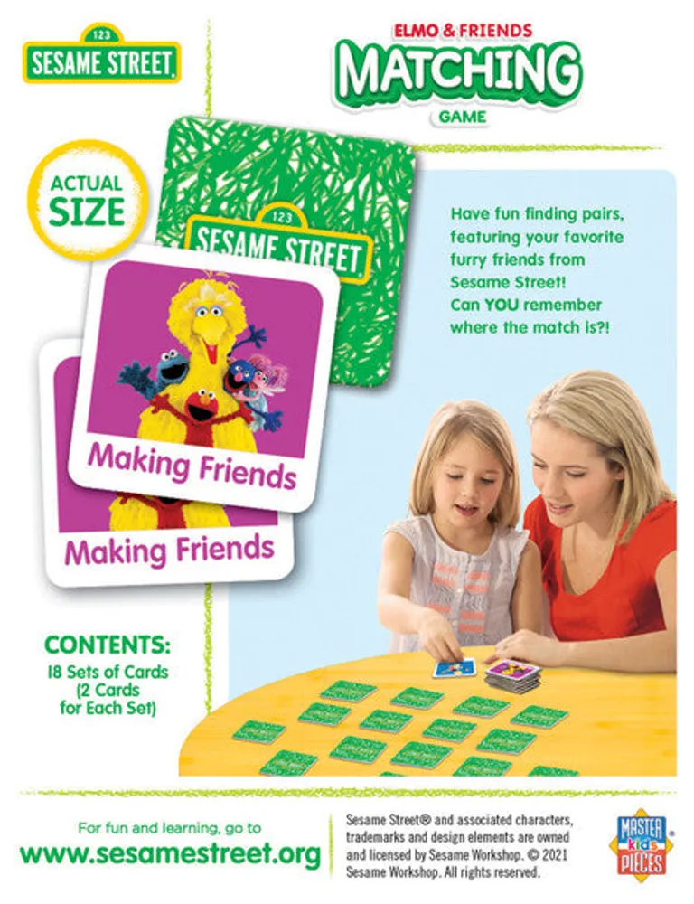 Sesame Street Elmo & Friends Matching Game