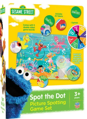 Sesame Street - Spot the Dot Picture Spotting Game Set