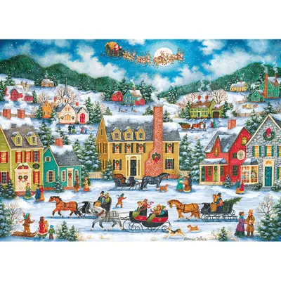 Signature Collection Holiday - Christmas Eve Fly-By - 300pc Puzzle