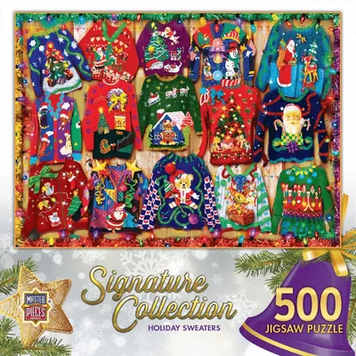 Signature Collection Holiday - Holiday Sweaters - 500pc Puzzle