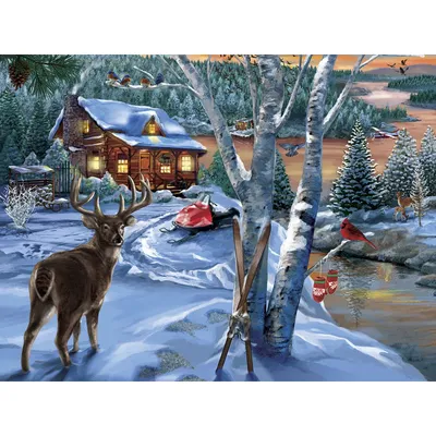 Signature Collection Holiday - Holiday Visitors - 300pc Puzzle