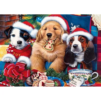 Signature Collection Holiday - Santa Paws - 300pc Puzzle