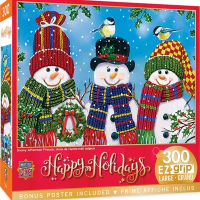 Signature Collection Holiday - Snowy Afternoon Friends - 500 Piece Puzzle