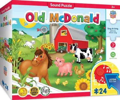 Sing-A-Long - Old McDonald - 24pc Sound Puzzle
