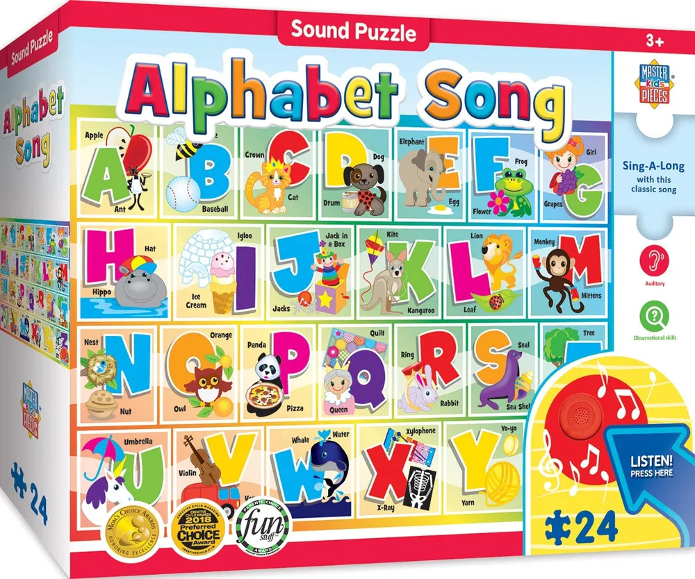 Sound Puzzle - Alphabet - 24pc Sound Puzzle