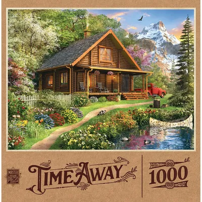 Time Away - Mountain Retreat - 1000pc Puzzle