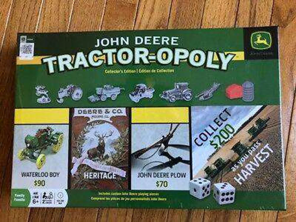 Tractor Town Opoly Junior Board Game