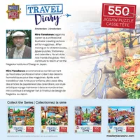 Travel Diary - Amsterdam - 550pc Puzzle