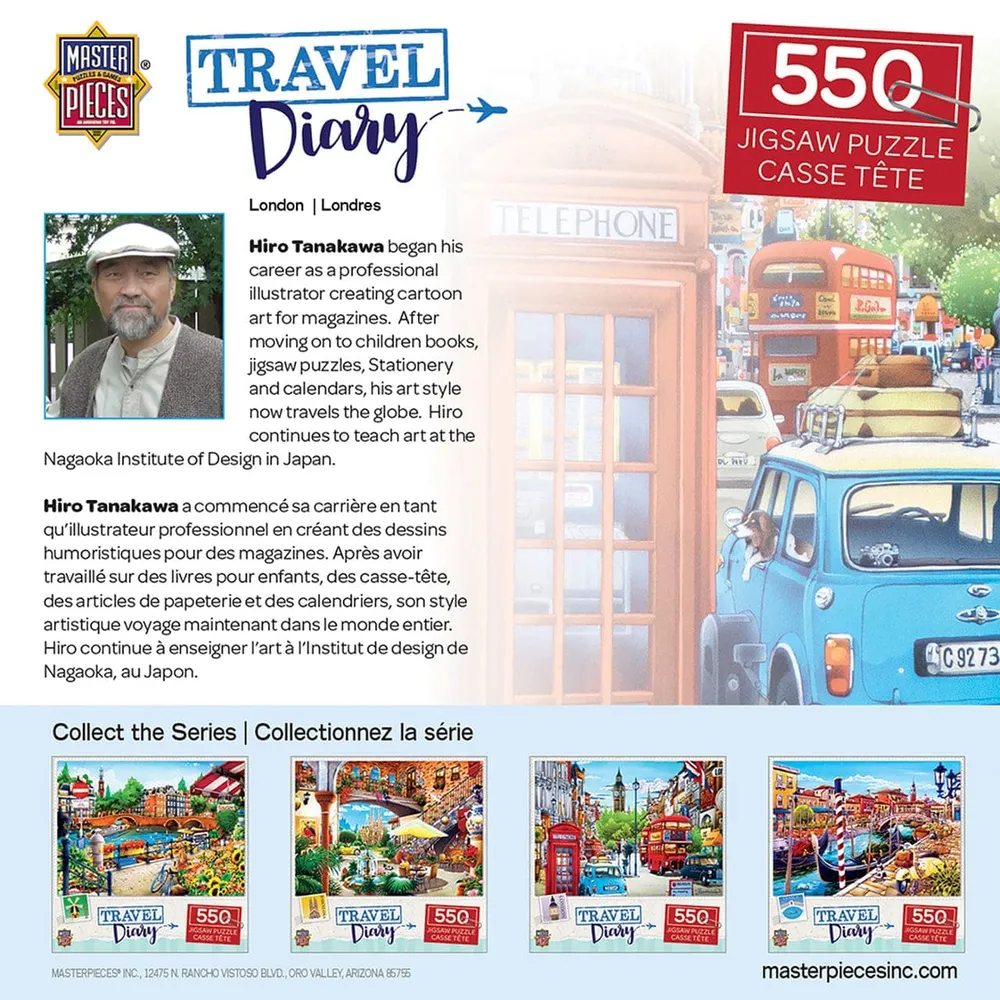 Travel Diary - London - 550pc Puzzle