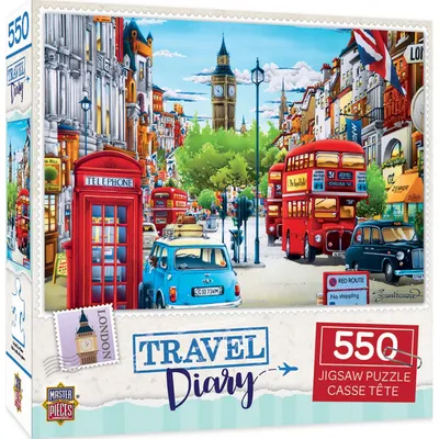 Travel Diary - London - 550pc Puzzle