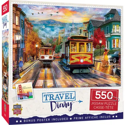 Travel Diary - San Francisco Rise - 550pc Puzzle