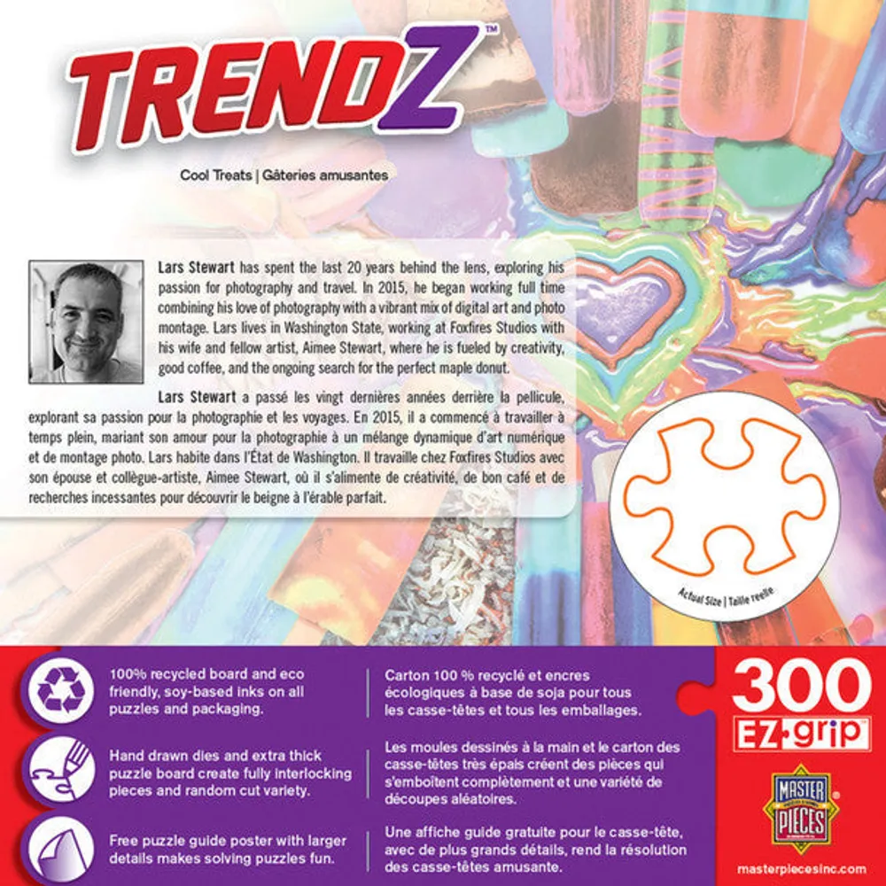 Trendz - Cool Treats - 300pc EzGrip Puzzle