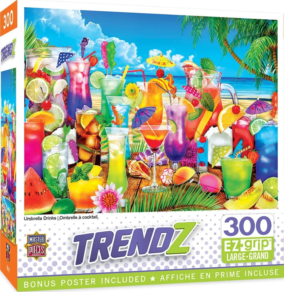 Trendz - Umbrella Drinks - 300pc EzGrip Puzzle