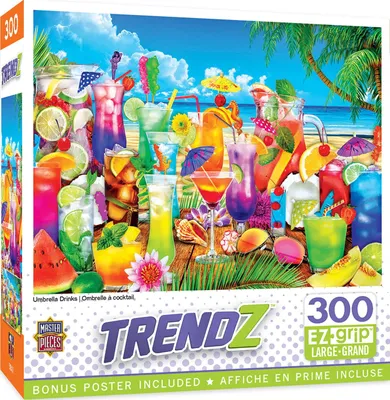 Trendz - Umbrella Drinks - 300pc EzGrip Puzzle