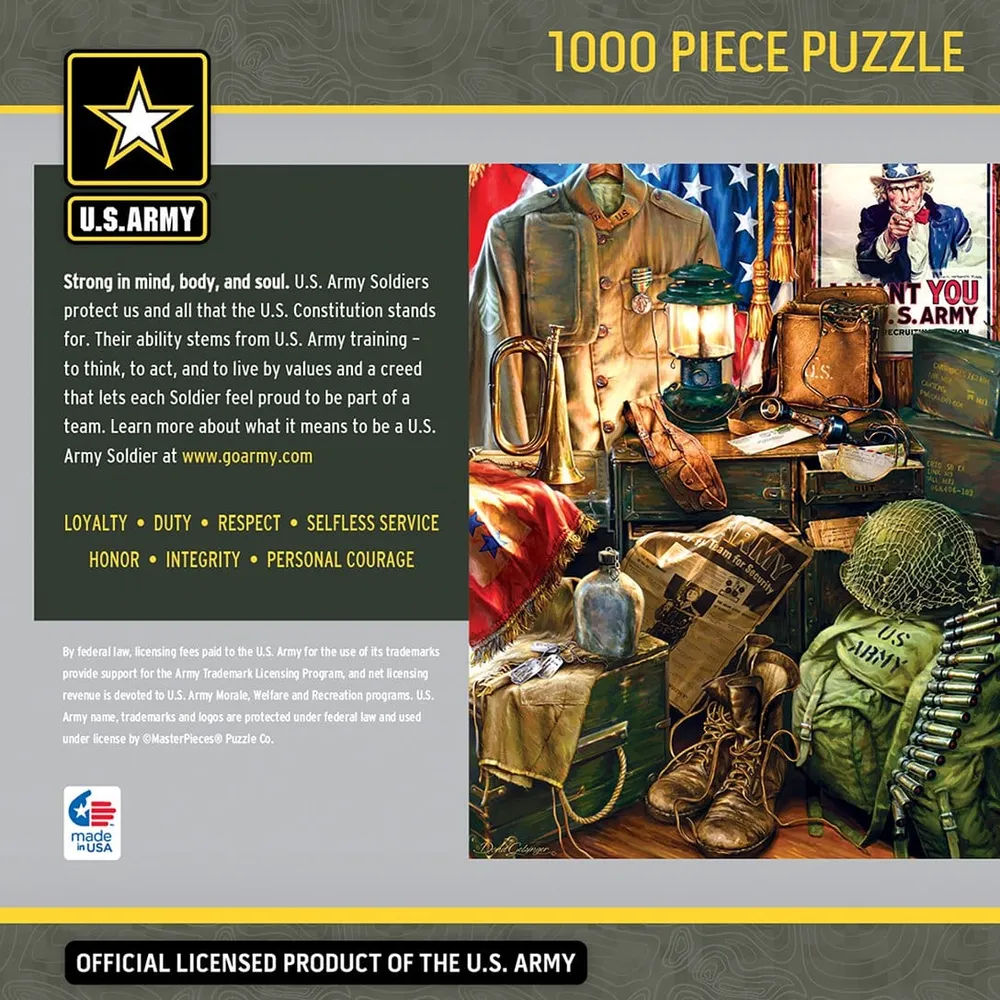 U.S. Army - Men of Honor - 1000pc Puzzle