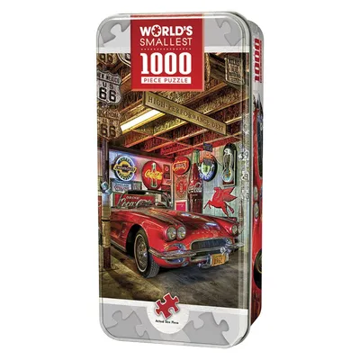 World's Smallest - High Performance - 1000pc Puzzle in a Tin