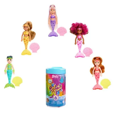 Barbie Chelsea Color Reveal Mermaid Doll - Assorted Styles