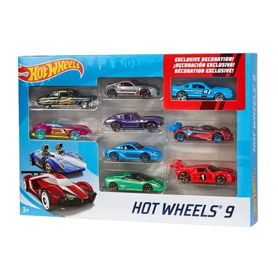 Hot Wheels 9 Car Pack