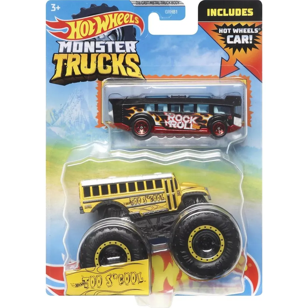 Buy Hot Wheels Monster Trucks Oversized Vehicle Assortment