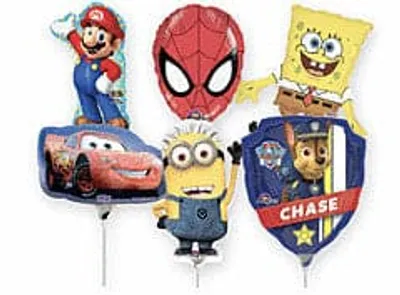 14" Licensed Boy Air-Inflated Foil Balloon