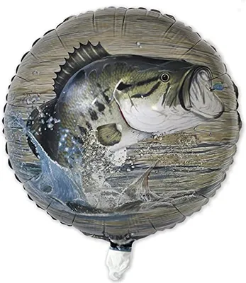 18" Gone Fishin Foil Balloon