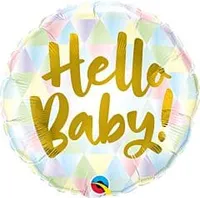 18" Hello Baby Foil Balloon