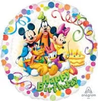 18" Mickey and Friends Party Foil Balloon