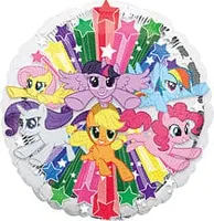 18" My Little Pony Gang Foil Balloon