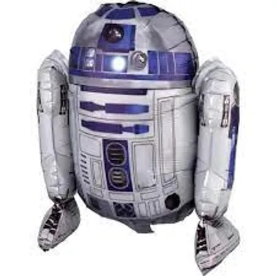 18" Sitting R2D2 Foil Balloon