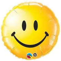 18" Smiley Face Foil Balloon