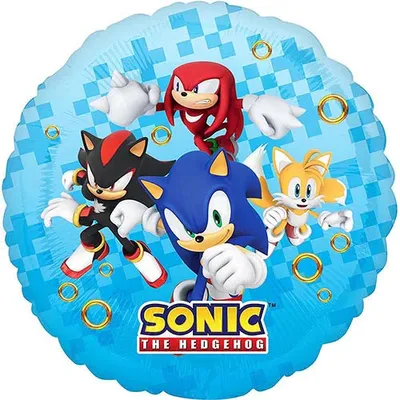 18" Sonic the Hedgehog Foil Balloon
