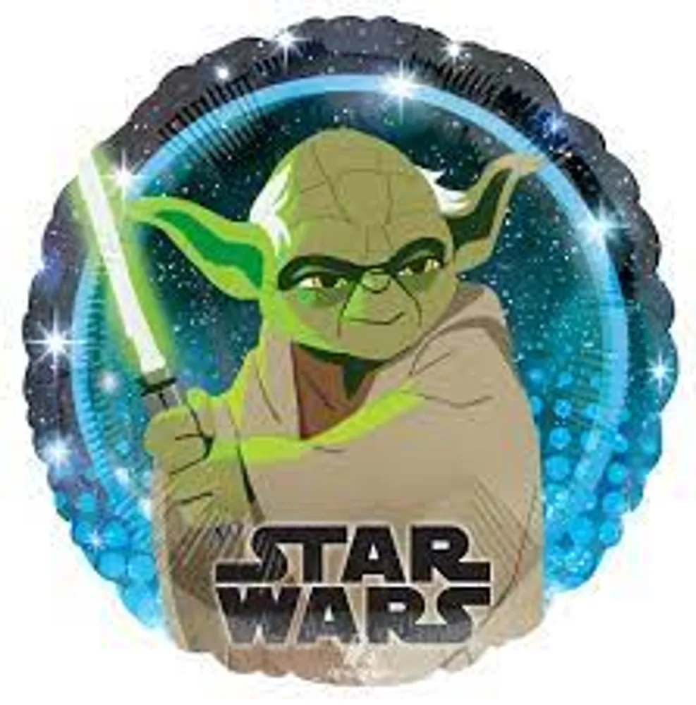 18" Star Wars Galaxy Yoda Foil Balloon