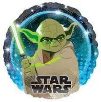 18" Star Wars Galaxy Yoda Foil Balloon