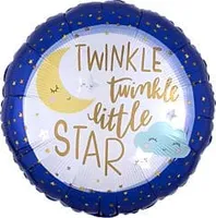 18" Twinkle Little Star Foil Balloon