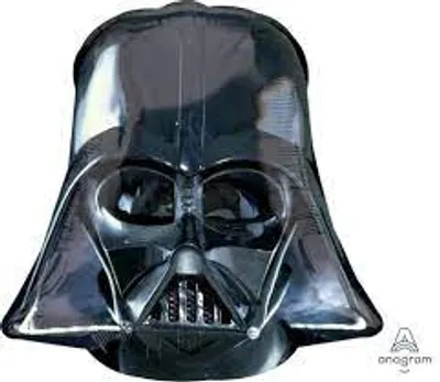 25" Darth Vader Helmet Foil Balloon