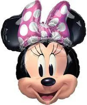 26" Minnie Mouse Forever Shape Foil Balloon