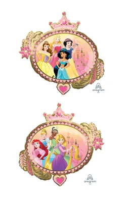 34" Princess Once Upon A Time Foil Balloon