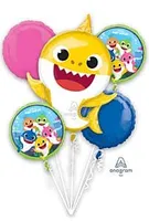 Baby Shark Balloon Bouquet 5pc