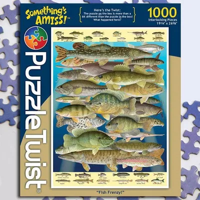 Puzzle Twist - Fish Frenzy! - 1,000 Piece Puzzle