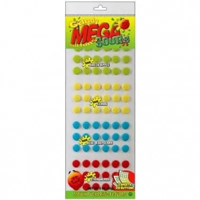 SOUR Mega Candy Buttons