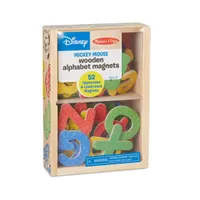 Mickey & Friends Wooden Alphabet Magnets