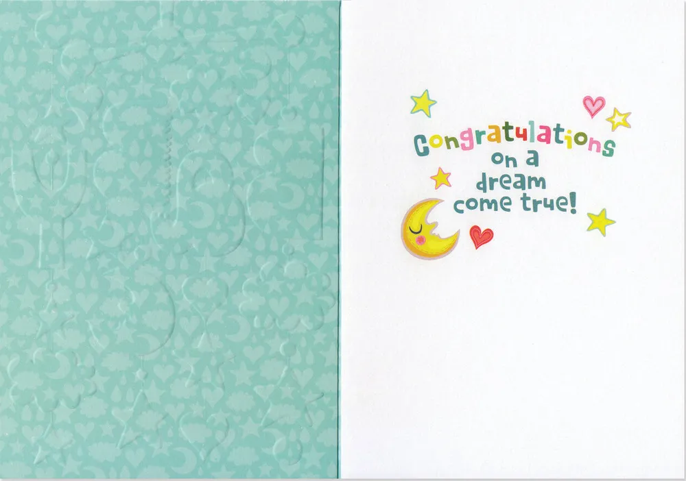 Baby Mobile Embossed and Foil Card