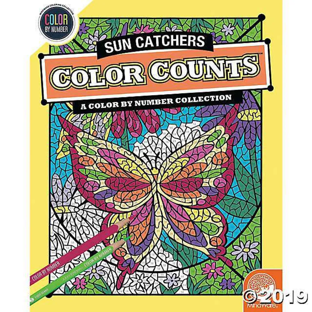Count By Number - Color Counts - Sun Catchers